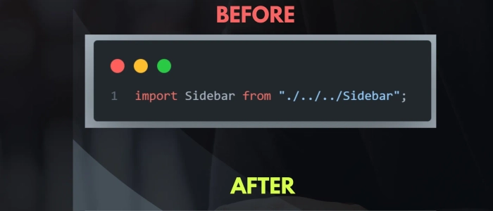 Make imports non-relative when using VSCODE